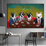 tableau chiens alcooliques