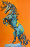 tableau moderne cheval