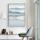 tableau sommet et nuages
