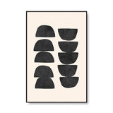 tableau minimaliste pleins de traits verticles