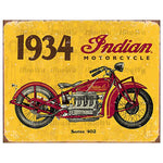 Motorcycle Poster Vintage Metal Tin Plaque Retro Signs Plate