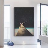 tableau grand pont dans l’espace