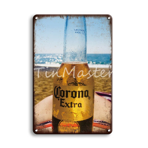 CORONA EXTRA Metal Tin Sign Vintage Beer Poster Decorative Plaques