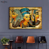 tableau vintage Egyptien