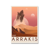 tableau affiche de arrakis