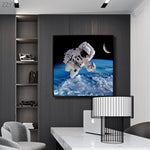 tableau météorites jaune