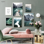 tableau montagne scandinave