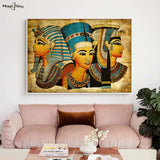 tableau vintage Egyptien