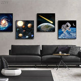 tableau météorites jaune