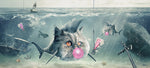 tableau poisson tête de chat