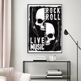 tableau Rock and Roll Live Music