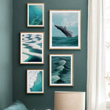cadre baleine bleue