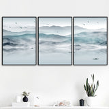 tableau sommet et nuages