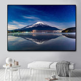 tableau sommet en neige