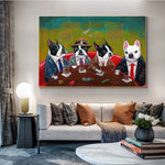 tableau chiens alcooliques