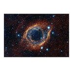 tableau yeux type galaxie