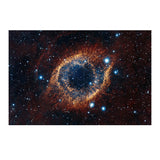 tableau yeux type galaxie