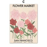 Tableau rose San Fransico