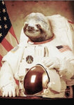 tableau d’un furet astronaute
