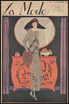 Affiche vintage vogue la mode