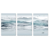 tableau sommet et nuages