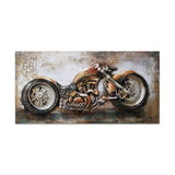 Motorcycle Vintage Canvas Wall Art Posters Picture Home 