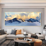 tableau sommet dans les nuages