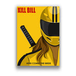 Affiche film kill bill jaune