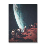 tableau grand pont dans l’espace