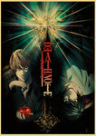 tableau DEATH NOTE style retro