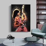 tableau guitariste américain connu