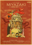 Affiche film japonais orange