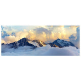 tableau sommet dans les nuages