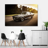 tableau d’une Mustang Shelby