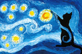 tableau chat peinture célèbre