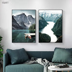 tableau montagne scandinave