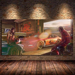 tableau vintage ferrari