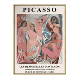 Vintage Retro Picasso Matisse Poster Nordic Decor Canvas 