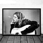 tableau instrument 1 pièce Chanteur Kurt Cobain