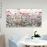 tableau peinture pleins de fleurs