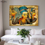 tableau vintage Egyptien