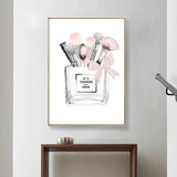 cadre parfum fleurs roses