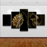 tableau dark vieux jeux de cartes