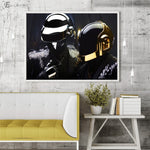 tableau des Daft Punk