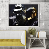 tableau des Daft Punk