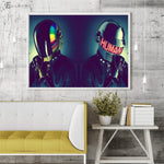tableau des Daft Punk
