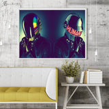 tableau des Daft Punk