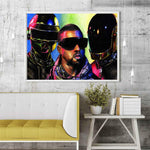 tableau des Daft Punk