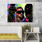 tableau des Daft Punk