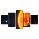 tableau d’une éclypse solaire
